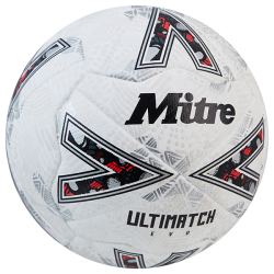 Mitre Ultimatch Evo Match Football - White Ultimatch Evo Match Football - White